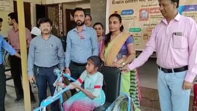 હાંસોટ: બીઆરસી ભવન ખાતે ઉજ્જેનની એલિમકો સંસ્થા દ્વારા અંકલેશ્વર હાંસોટ તાલુકાના 74 જેટલા દિવ્યાંગ બાળકોને સાધન સહાય અપાયા