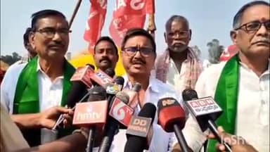 రైతుల వద్ద ఉన్న మొత్తం ధాన్యం కొనుగోలు చేయాలి
: ఆంధ్రప్రదేశ్ రైతు సంఘం నాయకుల డిమాండ్