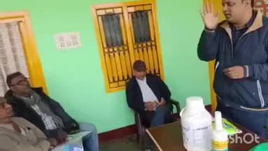 मोहिउद्दीननगर: कल्याणपुर बस्ती में किसान पाठशाला का आयोजन, किसानों को पशुपालन और दुग्ध उत्पादन के बताए गए तरीके