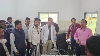 ठीकरी: जिला शीघ्र हस्तक्षेप केंद्र के सहयोग से लगे बाल हृदय जांच शिविर से 70 बच्चों को मिला लाभ