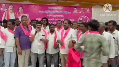 పాలకుర్తి: తొర్రూరులో మున్సిపాల్ ఎన్నికలవేళ BRSలో భారీగా చేరికలు కండువాలు కప్పి పార్టీలోకి ఆహ్వానించిన మాజీమంత్రి ఎర్రబెల్లి దయాకర్