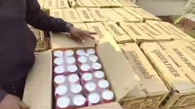 पंडारक: पंडारक थाना पुलिस की शराब माफिया के खिलाफ बड़ी कार्रवाई, ट्रक से 1356 लीटर शराब बरामद