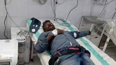 खरीक: सड़क दुर्घटना में तीन घायल, हालत गंभीर होने पर मायागंज रेफर