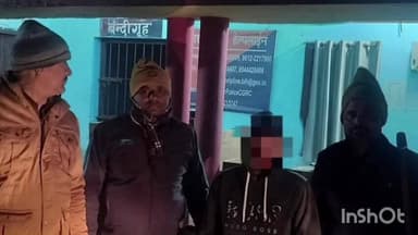 कुर्सेला: पुलिस ने थाना कांड संख्या 272/23 के एक फरार अभियुक्त को गुप्त सूचना पर किया गिरफ्तार