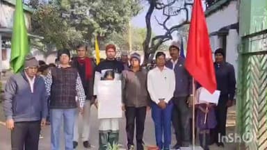 धनवार: राष्ट्रीय सड़क सुरक्षा माह के तहत विद्यालय से प्रभात फेरी निकाली गई, लोगों को किया जागरूक