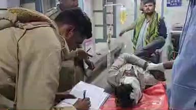 पिंडवाड़ा: इसरा के पास सड़क हादसे में बाइक पर सवार दो लोग गंभीर रूप से घायल, मौके पर पहुंची 108 एंबुलेंस