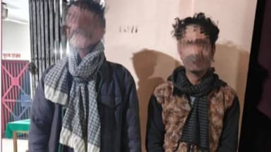 सनहौला: अमडंडा थाना पुलिस ने न्यायालय के निर्देश पर दो गैर जमानतीय वारंटियों को किया गिरफ्तार