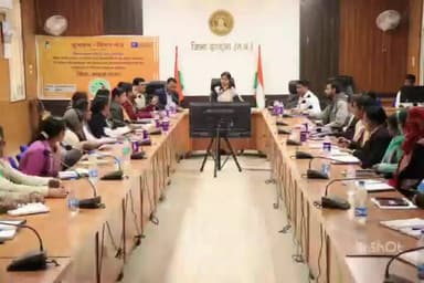 झाबुआ: झाबुआ में कलेक्टर की अध्यक्षता में मिशन नींव के तहत एक दिवसीय कार्यशाला का आयोजन