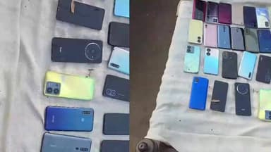 गोवर्धन: सुधार समिति ने साइबर अपराधियों के 64 मोबाइल फोन पुलिस को सौंपे