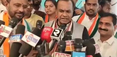 మేడ్చల్: అలియాబాదులో కాంగ్రెస్ పార్టీ సమావేశంలో పాల్గొన్న మంత్రి కోమటిరెడ్డి వెంకటరెడ్డి