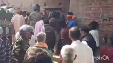 केतार: दासीपुर में सरकारी भूमि से अतिक्रमण हटाने पहुंचा प्रशासन, आंशिक कार्रवाई से लोगों में असंतोष