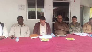 सरिया: सरस्वती पूजा को लेकर सरिया थाना में शांति समिति की बैठक संपन्न