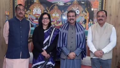 ସୋରଡା: ସୋରଡ଼ା ଅଞ୍ଚଳରେ କେନ୍ଦ୍ରୀୟ ବିଦ୍ୟାଳୟ ସ୍ଥାପନ ପାଇଁ ଦିଲ୍ଲୀରେ କେନ୍ଦ୍ର ଶିକ୍ଷାମନ୍ତ୍ରୀଙ୍କୁ ଭେଟି ଜଣାଇଲେ ସୋରଡ଼ା ବିଧାୟକ