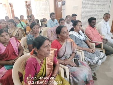 ಬೀಳಗಿ: 21-Jan-26 : ಸಾಮಾಜಿಕ ಪರಿಶೋಧನಾ ಗ್ರಾಮ ಸಭೆ