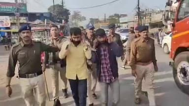 जबलपुर: माढ़ोताल थाना पुलिस ने दो कुख्यात बदमाशों का निकाला जुलूस