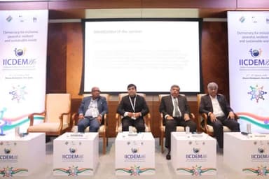 Sneak peek into the Thematic Session at #IICDEM2026, capturing key moments and deliberations
#ECI #IIIDEM
