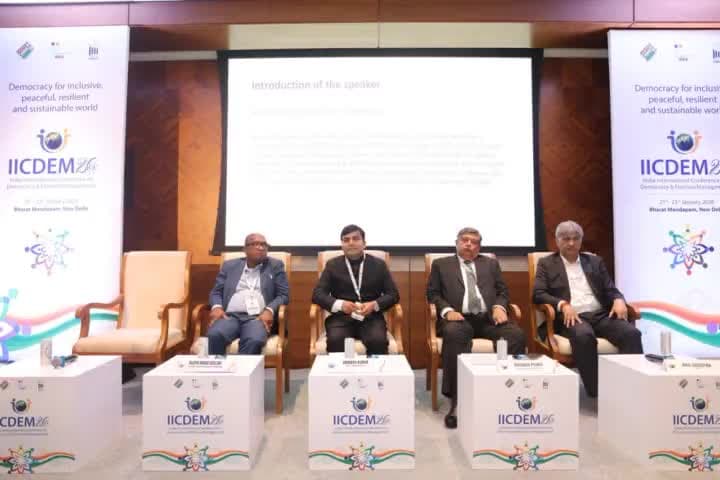 Sneak peek into the Thematic Session at #IICDEM2026, capturing key moments and deliberations
#ECI #IIIDEM