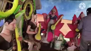 भरगामा: भरगामा में सरस्वती पूजा की तैयारी जोरों पर, मूर्तिकार प्रतिमाओं को अंतिम रूप देने में जुटे