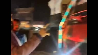 ਜਲੰਧਰ 1: ਪਠਾਨਕੋਟ ਚੌਂਕ ਵਿਖੇ ਹਿੰਦੂ ਸੰਗਠਨ ਦੇ ਕਾਰਜਕਰਤਾਵਾਂ ਨੇ ਗੋ ਤਸਕਰੀ ਦਾ ਕਿੱਤਾ ਭਾਂਡਾ ਫੋੜ