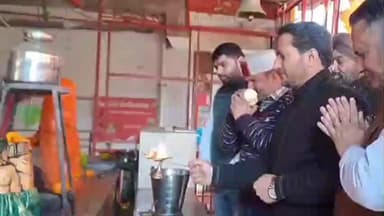 सुंदर नगर: सुंदरनगर के हनुमान मंदिर चौक पर अयोध्या के वैभव की झलक, श्रीराम मंदिर स्थापना की तीसरी वर्षगांठ पर भव्य आयोजन