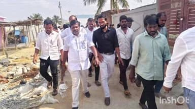 అమ్రాబాద్: విధి నిర్వహణలో మృతి చెందిన ఫారెస్ట్ వాచరి కుటుంబానికి 10 లక్షల రూపాయలు చెక్కుల అందజేసిన అచ్చంపేట ఎమ్మెల్యే