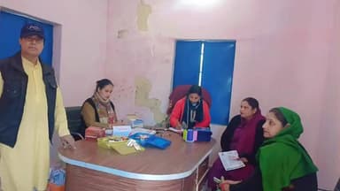 ढटवाल: सांसद ने चकमोह में मोबाइल स्वास्थ्य सेवा के तहत 46 लोगों का स्वास्थ्य किया जांचा