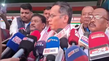 মৰাণ: ৰাইজে হিমন্ত বিশ্ব শৰ্মা ৰাজনৈতিক ভাৱে বিদায় দিলেহে অসমৰ স্বাভিমান ঘুৰি আহিব মৰাত ক'লে কংগ্ৰেছ সভাপতি গৌৰৱ গগৈ