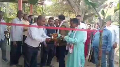 ডুমডুমা: ফিল'বাৰীত প্ৰায় ৯কোটি টকাৰে বহুকেইটা উন্নয়নমূলক কামৰ শিলান্যাস স্থাপন কেবিনেট মন্ত্ৰী ৰূপেশ গোৱালাৰ