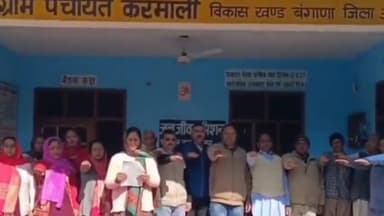 बंगाणा: करमाली पंचायत में प्रधान दर्शना देवी ने नशा मुक्ति के लिए लोगों को दिलाई शपथ