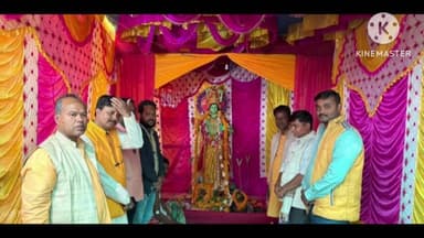 খেজুরি ১: শ্রীরামচন্দ্রের ভব্য মন্দির প্রতিষ্ঠার বর্ষ পূর্তি উপলক্ষে পূজার্চনা ও প্রসাদ বিতরণে উপস্থিত বিধায়ক শান্তনু প্রামানিক