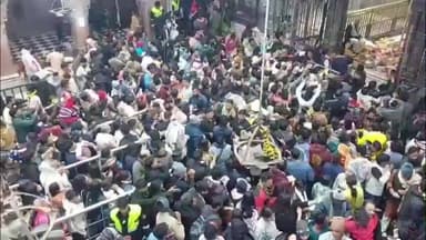 मथुरा: बांके बिहारी मंदिर से होली की शुरुआत, सुरक्षा के कड़े इंतज़ाम, पुलिस प्रशासन मुस्तैद