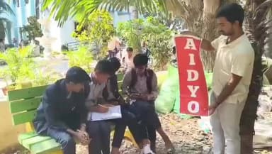 ರಾಯಚೂರು: ಖಾಲಿ ಹುದ್ದೆಗಳನ್ನು ಭರ್ತಿಗಾಗಿ AIDYO ದಿಂದ ಗ್ರಂಥಾಲಯ ಬಳಿ ಸಹಿ ಸಂಗ್ರಹ ಅಭಿಯಾನ