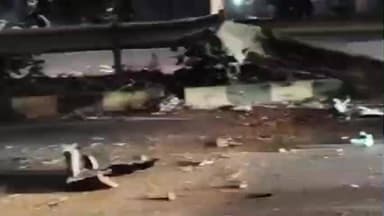 चारामा: जैसाकर्रा के पास तेज रफ्तार स्कॉर्पियो डिवाइडर से टकराई, वाहन हुआ क्षतिग्रस्त