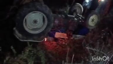 ಹಾನಗಲ್: ತುಮರಿಕೊಪ್ಪ ಗ್ರಾಮದ ಬಳಿ ಟ್ರ್ಯಾಕ್ಟರ್ ಪಲ್ಟಿ;ಸವಾರ ಸಾವು