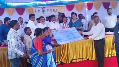 అసిఫాబాద్: జైనూర్ లో మహిళ సంఘాలకు చెక్కుల పంపిణీ చేసిన డిప్యూటీ సీఎం మల్లు భట్టి విక్రమార్క