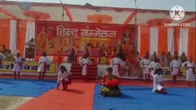 अमरवाड़ा: अमरवाड़ा के स्टेडियम ग्राउंड में विशाल हिंदू सम्मेलन का आयोजन, भारतीय संस्कृति की दिखी झलक