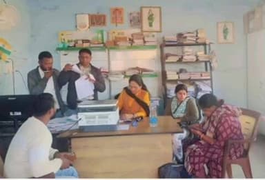 भैयाथान: कसलगिरी धान समिति केंद्र में निरीक्षण, 544 किसानों ने किया रकबा समर्पण