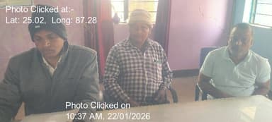 बोआरीजोर: 22-Jan-26 : मनरेगा सामाजिक अंकेक्षण पंचायत स्तरीय जनसुनवाई