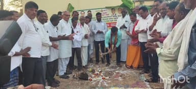 ಹಾನಗಲ್: ಅಡೂರ ಗ್ರಾಮದಲ್ಲಿ ಪ್ರಾಥಮಿಕ ಕೃಷಿಪತ್ತಿನ ಸಹಕಾರಿ ಸಂಘದ ಕಟ್ಟಡ ನಿರ್ಮಾಣಕ್ಕೆ ಶಾಸಕ ಮಾನೆ ಚಾಲನೆ