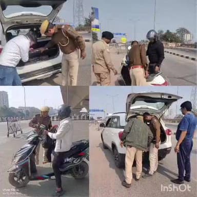फुलवारी: फुलवारी शरीफ पुलिस ने थाना क्षेत्र के चौक-चौराहों पर चलाया सघन वाहन जांच अभियान