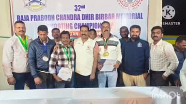 ଜୁନାଗଡ: ତାଳଚେର ଠାରେ ଆୟୋଜିତ ଅଲ୍ ଓଡିଶା ସୁଟିଂ ଚମ୍ପିୟାନ ହେଲେ ଦାସିଗାଁର ପ୍ରକାଶ ପ୍ରହରାଜ