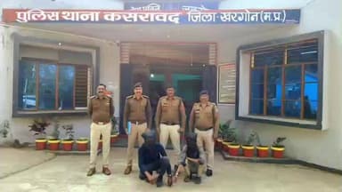 कसरावद: सामेडा फाटा स्थित ढाबे पर पानी पीने गए युवक पर चाकू से हमला, दो आरोपी गिरफ्तार