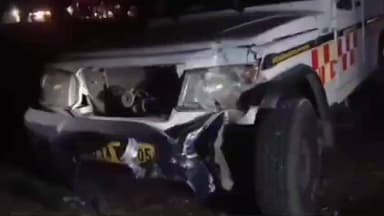 ରାଉରକେଲା ମ୍ୟୁନିସିପାଲଟି: ରାଉରକେଲା ସେକ୍ଟର ୧୯ ଛକରେ ଇଲେକ୍ଟ୍ରି ପୋଲ କୁ ପିଟିଲା ଆମ୍ବୁଲାନ୍ସ