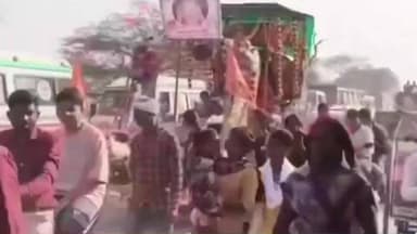 घाटमपुर: सजेती में लगातार तीसरे वर्ष भव्य श्रीराम रथ यात्रा का आयोजन किया गया