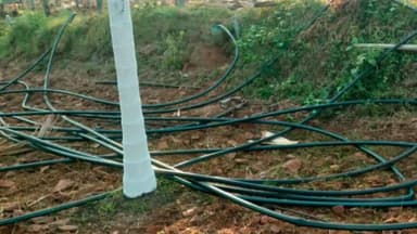 ಚಿಕ್ಕನಾಯಕನಹಳ್ಳಿ: ಚಿಕ್ಕನಾಯಕನಹಳ್ಳಿಯಲ್ಲಿ ಕೇಬಲ್ ಕಳ್ಳರ ಹಾವಳಿ ಬೇಸತ್ತ ರೈತ ಸಮೂಹ