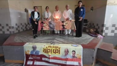 શહેરા: શહેરા સિંધી સમાજ હોલમાં સ્વસ્થ ગુજરાત મેદસ્વિતા મુક્ત ગુજરાત અભિયાન હેઠળ મેદસ્વિતા મુક્ત કેમ્પ ૩ નું આયોજન કરાયું હતું