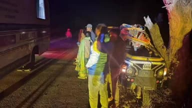 रनियां: जयपुर मैदान के पास सूखे पेड़ से टकराया ऑटो, 2 की मौत, 6 घायल