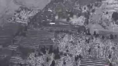 मोरंग: किन्नौर के आसरंग गाँव की सड़कों पर जमी बर्फ की परत, वाहनों के टायर फिसलने का खतरा बना हुआ है