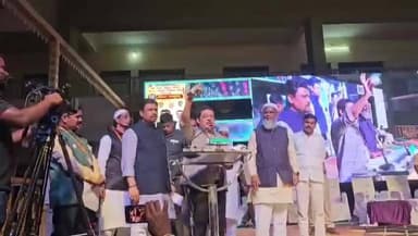 ಜಮಖಂಡಿ: ನಗರದಲ್ಲಿ ಬಿಜೆಪಿ ವಿರುದ್ಧ ವಾಗ್ದಾಳಿ ನಡೆಸಿದ ಸಚಿವ ಜಮೀರ್ ಅಹಮ್ಮದ ಖಾನ್