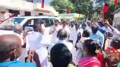 சேந்தமங்கலம்: திமுக ஊராட்சி அலுவலகத்தை எம்.பி.ராஜேஷ்குமார் திறந்து வைத்தார்